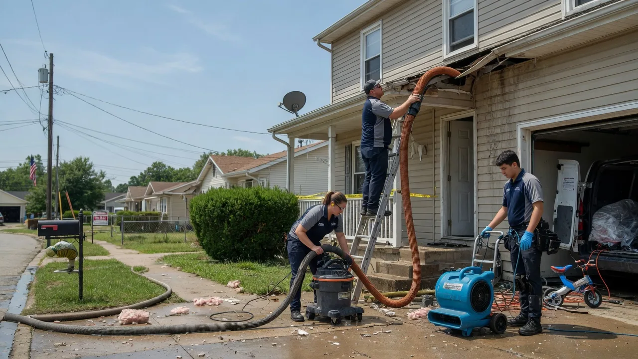 Water Damage Restoration in Coffeeville, MS near me